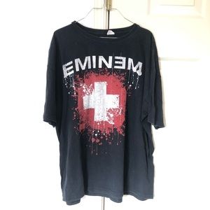 Old Eminem Recover T Shirt XL Black Mens